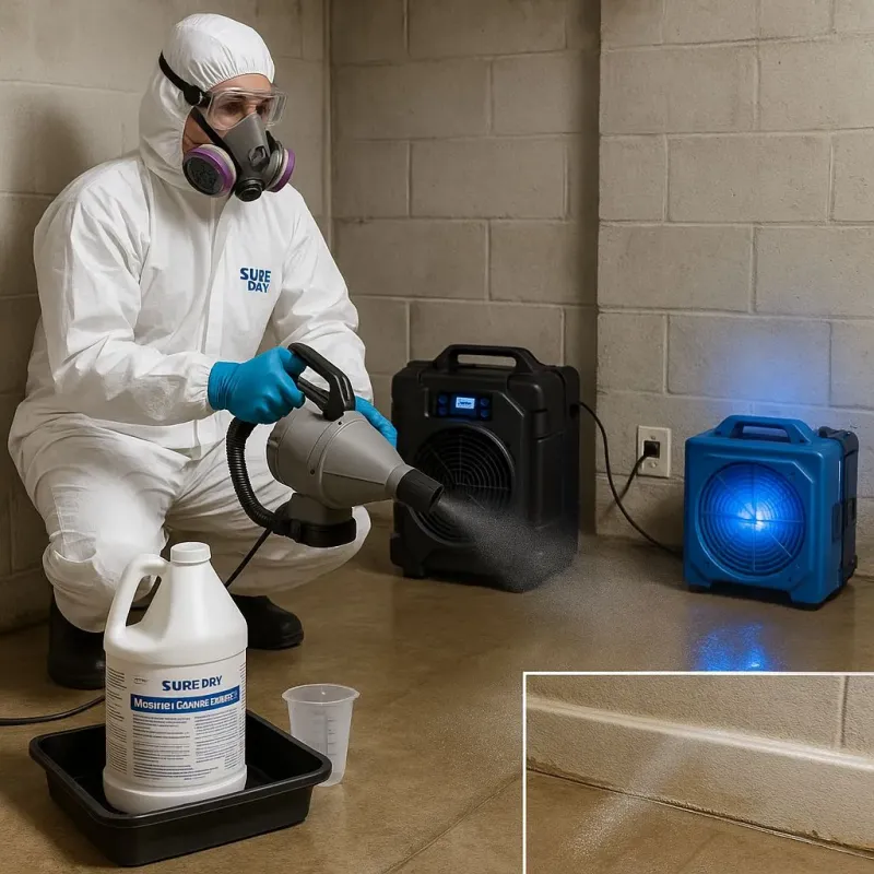 Sanitization and Odor Removal process in Argos, IN